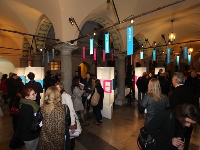 Sproščen klepet med udeleženci